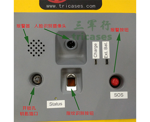 三軍行廠家高級(jí)定制密碼箱安全箱M2750攜行箱